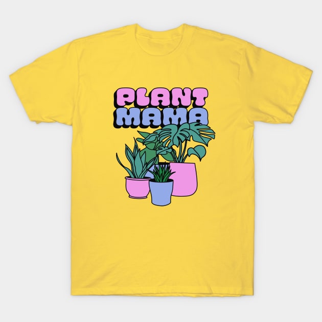 Plant Mama - Surviving and Thriving T-Shirt by sombreroinc